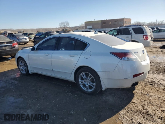 2010 Acura TL with VIN 19UUA8F29AA002638, listed as a Copart auction lot 42782675 with 206,340 mi miles and Salvage Title. Bid and sale history available at carsss.com. Image 2.