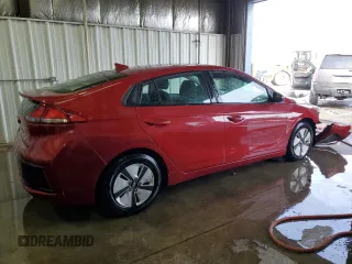 2019 Hyundai Ioniq Blue with VIN KMHC65LC9KU112768, listed as a Copart auction lot 45790465 with 132,404 mi miles and Salvage Title. Bid and sale history available at DreamBid. Image 3.