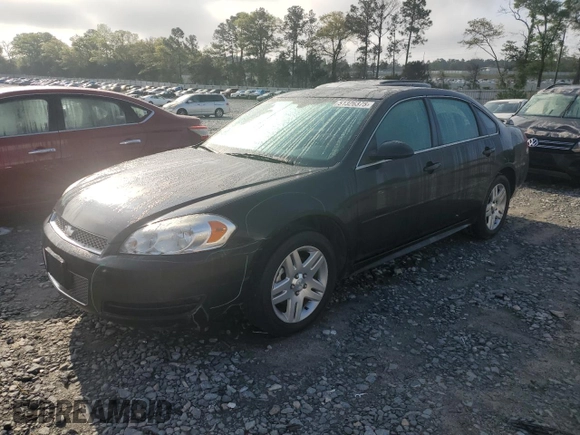 2014 Chevrolet Impala LT with VIN 2G1WB5E3XE1151209, listed as a Copart auction lot 51326375 with 124,533 mi miles and Salvage Title. Bid and sale history available at DreamBid. Image 1.