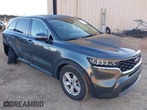 2023 Kia Sorento LX with VIN 5XYRG4LC2PG165455, listed as a IAAI auction lot 41278230 with 45,728 mi miles. Bid and sale history available at carsss.com. Image 1.