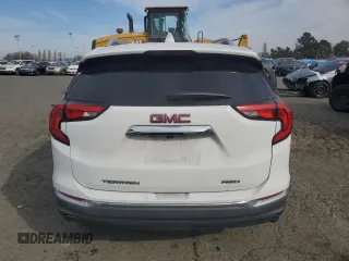 2019 GMC Terrain SLT with VIN 3GKALVEV9KL237075, listed as a Copart auction lot 42240435 with 93,943 mi miles and Salvage Title. Bid and sale history available at carsss.com. Image 6.