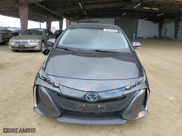 2020 Toyota Prius Prime LE with VIN JTDKARFP5L3142717, listed as a Copart auction lot 50379455 with 82,531 mi miles and Salvage Title. Bid and sale history available at carsss.com. Image 5.