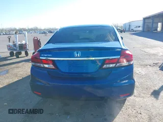 2015 Honda Civic Sedan LX with VIN 2HGFB2F57FH564432, listed as a IAAI auction lot 41839793 with 72,197 mi miles. Bid and sale history available at carsss.com. Image 16.