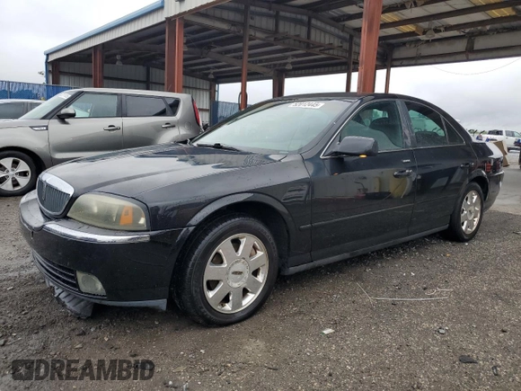 2003 Lincoln LS with VIN 1LNHM86SX3Y699279, listed as a Copart auction lot 52012445 with 123,055 mi miles and Salvage Title. Bid and sale history available at carsss.com. Image 1.
