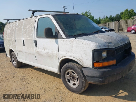 2006 Chevrolet Express Cargo с VIN 1GCFG15X961216031, выставлен на аукционе IAAI как лот 42403429 с пробегом 172 462 миль миль и . История ставок и продаж доступна на DreamBid. Изображение 1.