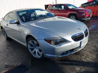 2006 BMW 6 Series 650Ci with VIN WBAEH13406CR50897, listed as a IAAI auction lot 41237283 with 98,027 mi miles. Bid and sale history available at carsss.com. Image 1.
