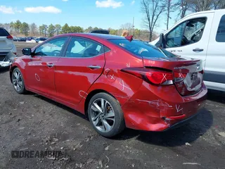 2015 Hyundai Elantra SE z VIN 5NPDH4AE1FH640919, wystawiony jako IAAI lot #41882093 z przebiegiem 121 987 mil mil oraz . Historia ofert i sprzedaży dostępna na DreamBid. Obrazek 6.