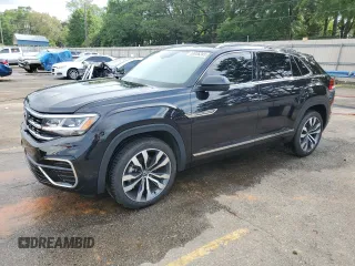 2023 Volkswagen Atlas SEL Premium R-Line z VIN 1V2FE2CA9PC206520, wystawiony jako Copart lot #53936345 z przebiegiem Nie podano mil oraz Szkoda całkowita • Salvage title. Historia ofert i sprzedaży dostępna na DreamBid. Obrazek 1.
