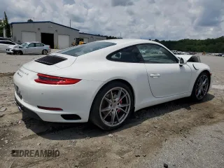 2019 Porsche 911 Carrera S with VIN WP0AB2A95KS114235, listed as a Copart auction lot 53480114 with 43,488 mi miles and Salvage Title. Bid and sale history available at DreamBid. Image 3.