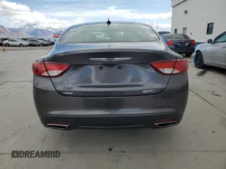 2015 Chrysler 200 S with VIN 1C3CCCDG2FN711678, listed as a Copart auction lot 53299155 with 114,535 mi miles and Salvage Title. Bid and sale history available at carsss.com. Image 6.