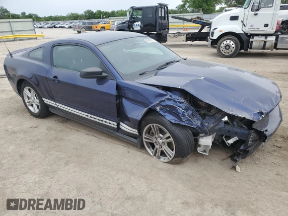 2012 Ford Mustang Premium with VIN 1ZVBP8AM0C5234759, listed as a Copart auction lot 56045825 with Not provided miles and Salvage title. Bid and sale history available at DreamBid. Image 4.