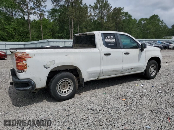2020 Chevrolet Silverado 1500 with VIN 1GCRWAEK0LZ267869, listed as a Copart auction lot 54622745 with 146,948 mi miles and Clean Title. Bid and sale history available at DreamBid. Image 3.