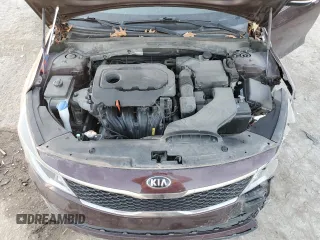 2016 Kia Optima LX z VIN 5XXGT4L36GG053507, wystawiony jako Copart lot #85898534 z przebiegiem 89 192 mil mil oraz Szkoda całkowita • Salvage title. Historia ofert i sprzedaży dostępna na DreamBid. Obrazek 11.