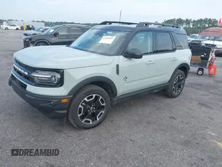 2024 Ford Bronco Sport Outer Banks with VIN 3FMCR9C6XRRF57501, listed as a IAAI auction lot 42295053 with 6,656 mi miles and . Bid and sale history available at DreamBid. Image 18.