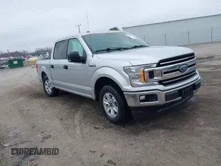 2018 Ford F-150 XL with VIN 1FTEW1CP1JFB65119, listed as a IAAI auction lot 41790721 with 124,112 mi miles. Bid and sale history available at carsss.com. Image 1.