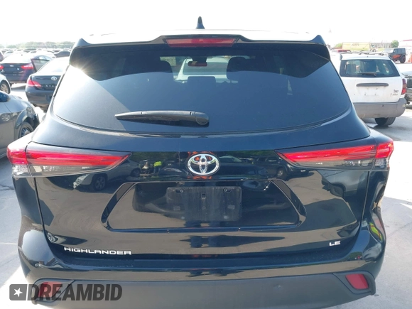 2021 Toyota Highlander L with VIN 5TDZZRAH5MS525595, listed as a IAAI auction lot 42050564 with 32,542 mi miles and . Bid and sale history available at DreamBid. Image 16.