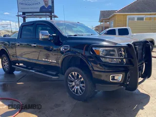 2016 Nissan Titan XD PRO-4X with VIN 1N6BA1F48GN503260, listed as a Copart auction lot 49138495 with 145,506 mi miles and Clean Title. Bid and sale history available at carsss.com. Image 1.