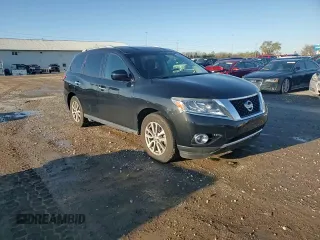 2016 Nissan Pathfinder Platinum with VIN 5N1AR2MN1GC615298, listed as a Copart auction lot 80783834 with 72,877 mi miles and Salvage Title. Bid and sale history available at carsss.com. Image 12.