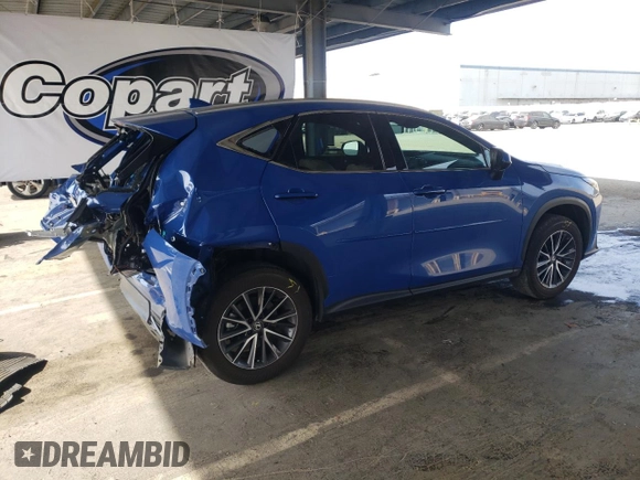 2024 Lexus NX 350h Premium с VIN 2T2GKCEZ0RC017557, выставлен на аукционе Copart как лот 54191605 с пробегом 23 121 миль миль и Списание • Salvage title. История ставок и продаж доступна на DreamBid. Изображение 3.