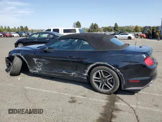 2018 Ford Mustang EcoBoost Premium z VIN 1FATP8UHXJ5145287, wystawiony jako Copart lot #60152705 z przebiegiem 75 119 mil mil oraz Szkoda całkowita • Salvage title. Historia ofert i sprzedaży dostępna na DreamBid. Obrazek 2.