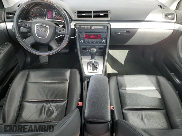 2007 Audi A4 2.0T with VIN WAUAF78E47A060120, listed as a Copart auction lot 51711035 with 108,291 mi miles and Salvage Title. Bid and sale history available at carsss.com. Image 8.