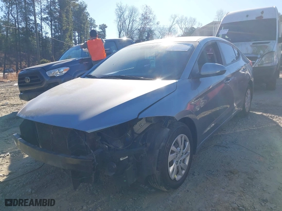 2017 Hyundai Elantra SE with VIN 5NPD74LF6HH150200, listed as a IAAI auction lot 41159088 with 114,545 mi miles. Bid and sale history available at carsss.com. Image 17.