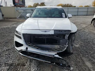 2025 Genesis GV80 Prestige with VIN KMUHEESCXSU221431, listed as a Copart auction lot 78187984 with 3,788 mi miles and Salvage Title. Bid and sale history available at DreamBid. Image 5.