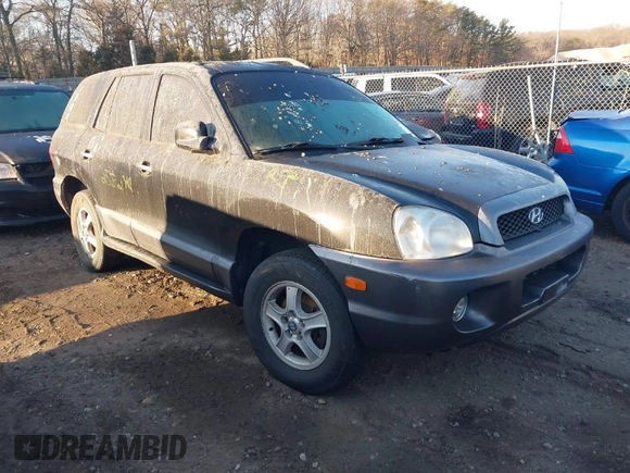2004 Hyundai Santa Fe GLS with VIN KM8SC73E04U611897, listed as a IAAI auction lot 41648490 with Not provided miles and . Bid and sale history available at DreamBid. Image 1.