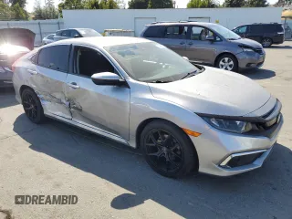 2020 Honda Civic LX z VIN 19XFC2F6XLE209685, wystawiony jako Copart lot #59595335 z przebiegiem Nie podano mil oraz Szkoda całkowita • Salvage title. Historia ofert i sprzedaży dostępna na DreamBid. Obrazek 4.
