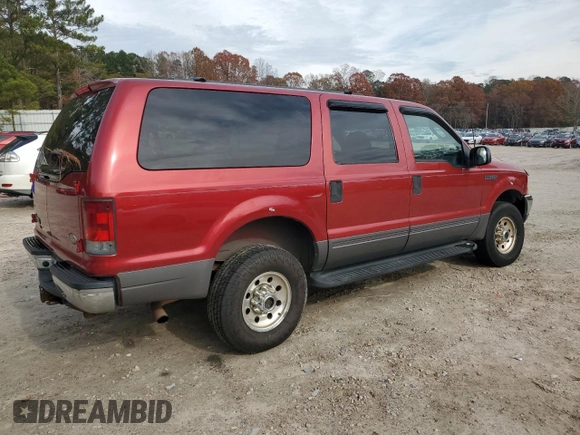 2003 Ford Excursion XLT with VIN 1FMNU41S63ED13428, listed as a Copart auction lot 81823804 with 219,056 mi miles and Salvage Title. Bid and sale history available at DreamBid. Image 3.