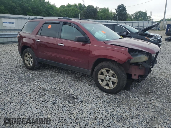 2015 GMC Acadia SLE with VIN 1GKKRNED8FJ264503, listed as a Copart auction lot 54212735 with 180,750 mi miles and Salvage title. Bid and sale history available at DreamBid. Image 4.