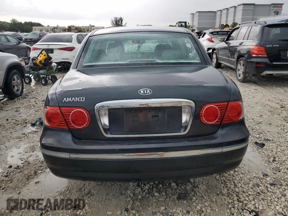 2005 Kia Amanti z VIN KNALD124055070757, wystawiony jako Copart lot #50641415 z przebiegiem 135 548 mil mil oraz Szkoda całkowita • Salvage title. Historia ofert i sprzedaży dostępna na DreamBid. Obrazek 6.