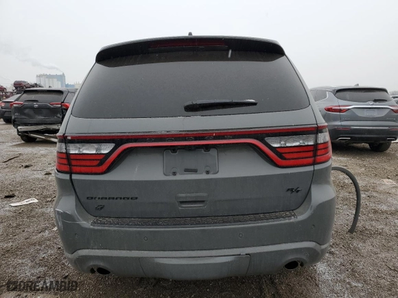 2023 Dodge Durango R/T Plus with VIN 1C4SDJCT4PC676534, listed as a Copart auction lot 44408075 with 0 mi miles and Salvage Title. Bid and sale history available at carsss.com. Image 6.