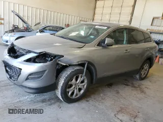 2012 Mazda CX-9 Touring with VIN JM3TB3CA6C0369034, listed as a Copart auction lot 53956835 with 160,773 mi miles and Salvage Title. Bid and sale history available at carsss.com. Image 1.