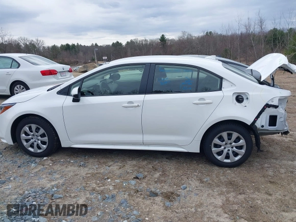 2023 Toyota Corolla LE with VIN JTDB4MEE7PJ002907, listed as a IAAI auction lot 41853292 with 38,517 mi miles. Bid and sale history available at carsss.com. Image 14.
