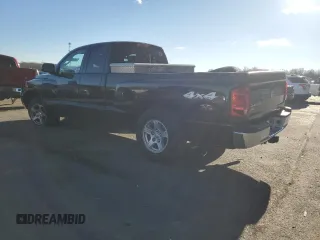 2006 Dodge Dakota SLT with VIN 1D7HW42K46S524262, listed as a Copart auction lot 82985654 with 124,170 mi miles and Salvage Title. Bid and sale history available at DreamBid. Image 2.