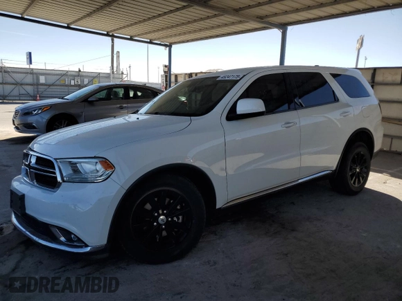 2019 Dodge Durango SXT Plus with VIN 1C4RDHAGXKC535215, listed as a Copart auction lot 45247175 with 61,865 mi miles and Salvage Title. Bid and sale history available at DreamBid. Image 1.