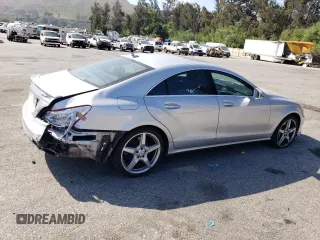 2014 Mercedes-Benz CLS 550 with VIN WDDLJ7DB8EA120800, listed as a Copart auction lot 59027425 with 73,187 mi miles and Salvage title. Bid and sale history available at DreamBid. Image 3.