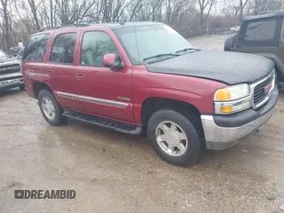 2005 GMC Yukon SLT with VIN 1GKEK13T75J168476, listed as a IAAI auction lot 41226237 with 1 mi miles. Bid and sale history available at carsss.com. Image 1.