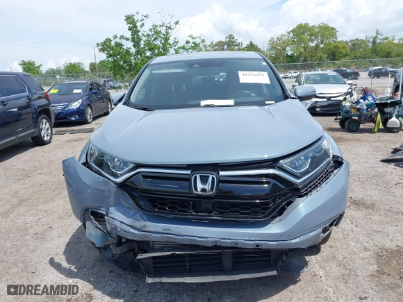 2022 Honda CR-V EX-L with VIN 5J6RW1H80NA012487, listed as a IAAI auction lot 41936191 with 209,258 mi miles. Bid and sale history available at carsss.com. Image 12.