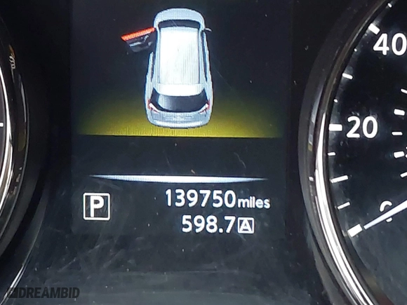 2016 Nissan Rogue S with VIN KNMAT2MV9GP725983, listed as a IAAI auction lot 41049376 with 139,750 mi miles. Bid and sale history available at carsss.com. Image 16.