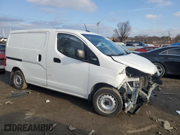 2020 Nissan NV200 Compact Cargo SV with VIN 3N6CM0KN5LK690140, listed as a Copart auction lot 44226955 with 122,266 mi miles and Salvage Title. Bid and sale history available at carsss.com. Image 4.