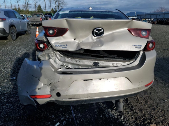 2022 Mazda 3 2.5 Turbo с VIN 3MZBPBAY9NM306877, выставлен на аукционе Copart как лот 87252804 с пробегом 21 724 миль миль и Списание • Salvage title. История ставок и продаж доступна на DreamBid. Изображение 6.