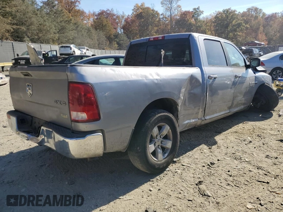 2019 Ram 1500 Big Horn z VIN 1C6RR7TT4KS606430, wystawiony jako Copart lot #47358895 z przebiegiem Nie podano mil oraz Szkoda całkowita • Salvage title. Historia ofert i sprzedaży dostępna na DreamBid. Obrazek 3.