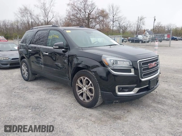 2016 GMC Acadia SLT with VIN 1GKKRRKD5GJ107802, listed as a IAAI auction lot 41999466 with 68,269 mi miles. Bid and sale history available at carsss.com. Image 1.