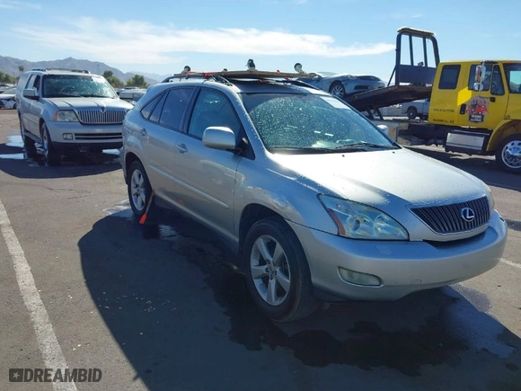 2005 Lexus RX 330 with VIN 2T2GA31U05C027884, listed as a IAAI auction lot 40676404 with 235,915 mi miles. Bid and sale history available at carsss.com. Image 1.