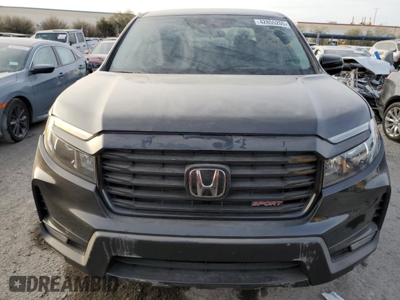 2023 Honda Ridgeline Sport with VIN 5FPYK3F13PB068889, listed as a Copart auction lot 42855205 with 19,879 mi miles and Salvage title. Bid and sale history available at DreamBid. Image 5.