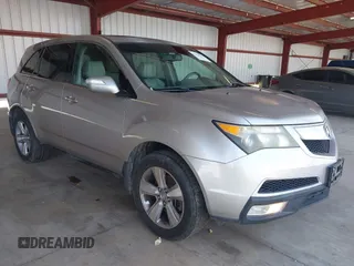 2011 Acura MDX Tech Pkg with VIN 2HNYD2H6XBH540055, listed as a IAAI auction lot 42118332 with 143,444 mi miles. Bid and sale history available at carsss.com. Image 1.