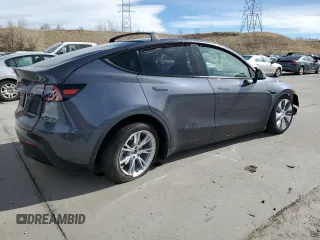 2023 Tesla Model Y Long Range with VIN 7SAYGAEE4PF873757, listed as a Copart auction lot 49530325 with 16,238 mi miles and Salvage Title. Bid and sale history available at DreamBid. Image 3.