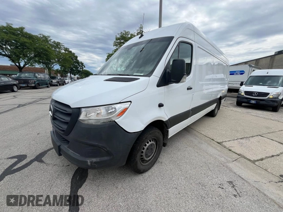 2020 Mercedes-Benz Sprinter with VIN W1Y8ED3Y5LP210730, listed as a Copart auction lot 61175204 with 201,663 mi miles and . Bid and sale history available at DreamBid. Image 2.